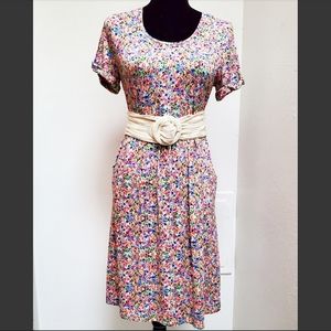 J.Jill Abstract Print Shift Dress Size XS